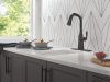 DELTA Stryke Touch2O Bar / Prep Faucet with Touchless Technology — Matte Black