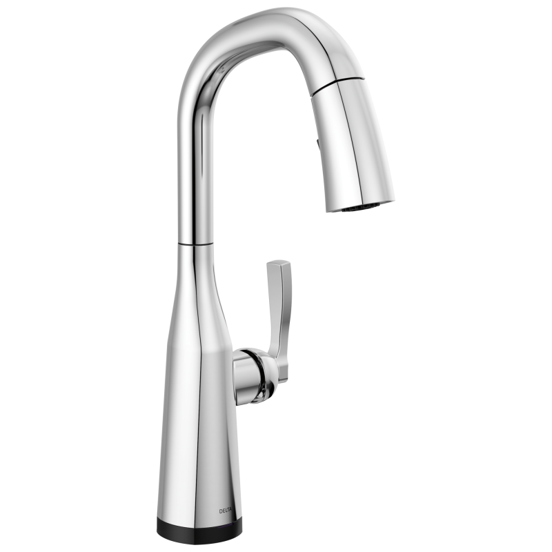 DELTA Stryke Touch2O Bar / Prep Faucet with Touchless Technology — Lumicoat® Chrome