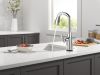 DELTA Stryke Touch2O Bar / Prep Faucet with Touchless Technology — Lumicoat® Chrome