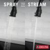 DELTA Leland Single Handle Pull-Down Bar / Prep Faucet — Matte Black