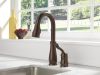 DELTA Leland Single Handle Pull-Down Bar / Prep Faucet — Venetian Bronze