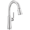 DELTA Coranto Single Handle Pull-Down Bar/Prep Faucet — Chrome