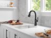 DELTA Coranto Touch2O Bar / Prep Faucet with Touchless Technology — Matte Black