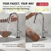 DELTA Emmeline Touch2O Bar / Prep Faucet with Touchless Technology — Lumicoat® Arctic Stainless