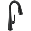 DELTA Emmeline Touch2O Bar / Prep Faucet with Touchless Technology — Matte Black