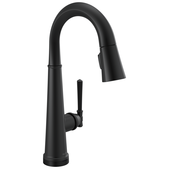 DELTA Emmeline Touch2O Bar / Prep Faucet with Touchless Technology — Matte Black