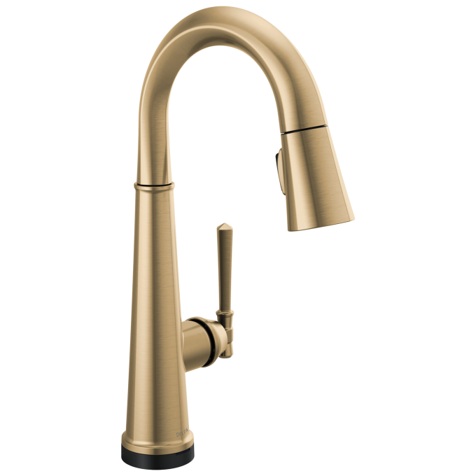 DELTA Emmeline Touch2O Bar / Prep Faucet with Touchless Technology — Lumicoat® Champagne Bronze