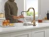 DELTA Emmeline Touch2O Bar / Prep Faucet with Touchless Technology — Lumicoat® Champagne Bronze