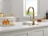 DELTA Emmeline Touch2O Bar / Prep Faucet with Touchless Technology — Lumicoat® Champagne Bronze