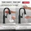 DELTA Renaldi Touch2O Bar / Prep Faucet with Touchless Technology — Matte Black