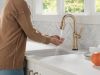 DELTA Renaldi Touch2O Bar / Prep Faucet with Touchless Technology — Lumicoat® Champagne Bronze