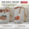 DELTA Renaldi Touch2O Bar / Prep Faucet with Touchless Technology — Lumicoat® Champagne Bronze