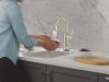 DELTA Renaldi Touch2O Bar / Prep Faucet with Touchless Technology — Lumicoat® Polished Nickel