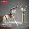 DELTA Renaldi Touch2O Bar / Prep Faucet with Touchless Technology — Lumicoat® Polished Nickel