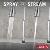 DELTA Renaldi Touch2O Bar / Prep Faucet with Touchless Technology — Lumicoat® Chrome