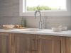 DELTA Cordova Single Handle Pull-Down Bar/Prep Faucet — Lumicoat® Arctic Stainless