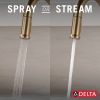 DELTA Cordova Single Handle Pull-Down Bar/Prep Faucet — Lumicoat® Champagne Bronze