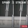 DELTA Cordova Single Handle Pull-Down Bar/Prep Faucet — Lumicoat® Chrome