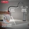 DELTA Cordova Touch2O Bar / Prep Faucet with Touchless Technology — Lumicoat® Arctic Stainless