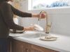 DELTA Cordova Touch2O Bar / Prep Faucet with Touchless Technology — Lumicoat® Champagne Bronze