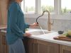 DELTA Altado Single Handle Pull-Down Bar / Prep Faucet — Champagne Bronze