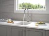 DELTA Altado Touch2O Technology Bar / Prep Faucet with Touchless Technology — Arctic Stainless