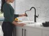 DELTA Altado Touch2O Technology Bar / Prep Faucet with Touchless Technology — Matte Black