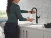 DELTA Altado Touch2O Technology Bar / Prep Faucet with Touchless Technology — Matte Black