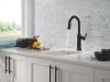 DELTA Altado Touch2O Technology Bar / Prep Faucet with Touchless Technology — Matte Black