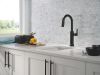 DELTA Altado Touch2O Technology Bar / Prep Faucet with Touchless Technology — Matte Black