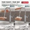 DELTA Altado Touch2O Technology Bar / Prep Faucet with Touchless Technology — Chrome