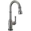 DELTA Broderick Touch2O Bar / Prep Faucet with Touchless Technology — Black Stainless