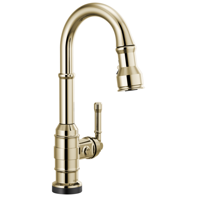 DELTA Broderick Touch2O Bar / Prep Faucet with Touchless Technology — Polished Nickel
