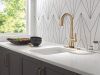 DELTA Monrovia Touch2O Bar / Prep Faucet with Touchless Technology — Lumicoat® Champagne Bronze
