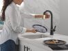 DELTA Monrovia Touch2O Bar / Prep Faucet with Touchless Technology — Matte Black / Champagne Bronze