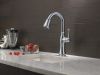 DELTA Cassidy Single Handle Pull-Down Bar/Prep Faucet — Lumicoat® Arctic Stainless