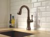 DELTA Cassidy Single Handle Pull-Down Bar / Prep Faucet — Venetian Bronze