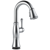 DELTA Cassidy Touch2O Bar / Prep Faucet with Touchless Technology — Lumicoat® Arctic Stainless