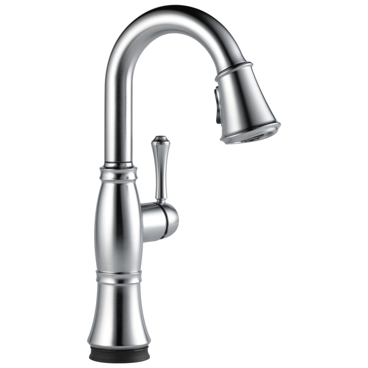 DELTA Cassidy Touch2O Bar / Prep Faucet with Touchless Technology — Lumicoat® Arctic Stainless