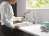 DELTA Cassidy Touch2O Bar / Prep Faucet with Touchless Technology — Lumicoat® Arctic Stainless
