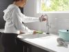 DELTA Cassidy Touch2O Bar / Prep Faucet with Touchless Technology — Lumicoat® Arctic Stainless