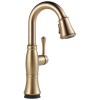 DELTA Cassidy Touch2O Bar / Prep Faucet with Touchless Technology — Lumicoat® Champagne Bronze