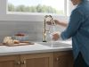 DELTA Cassidy Touch2O Bar / Prep Faucet with Touchless Technology — Lumicoat® Polished Nickel