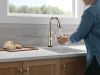 DELTA Cassidy Touch2O Bar / Prep Faucet with Touchless Technology — Lumicoat® Polished Nickel