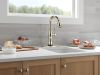 DELTA Cassidy Touch2O Bar / Prep Faucet with Touchless Technology — Lumicoat® Polished Nickel