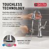 DELTA Cassidy Touch2O Bar / Prep Faucet with Touchless Technology — Lumicoat® Chrome