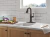 DELTA Cassidy Touch2O Bar / Prep Faucet with Touchless Technology — Venetian Bronze