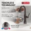 DELTA Cassidy Touch2O Bar / Prep Faucet with Touchless Technology — Venetian Bronze