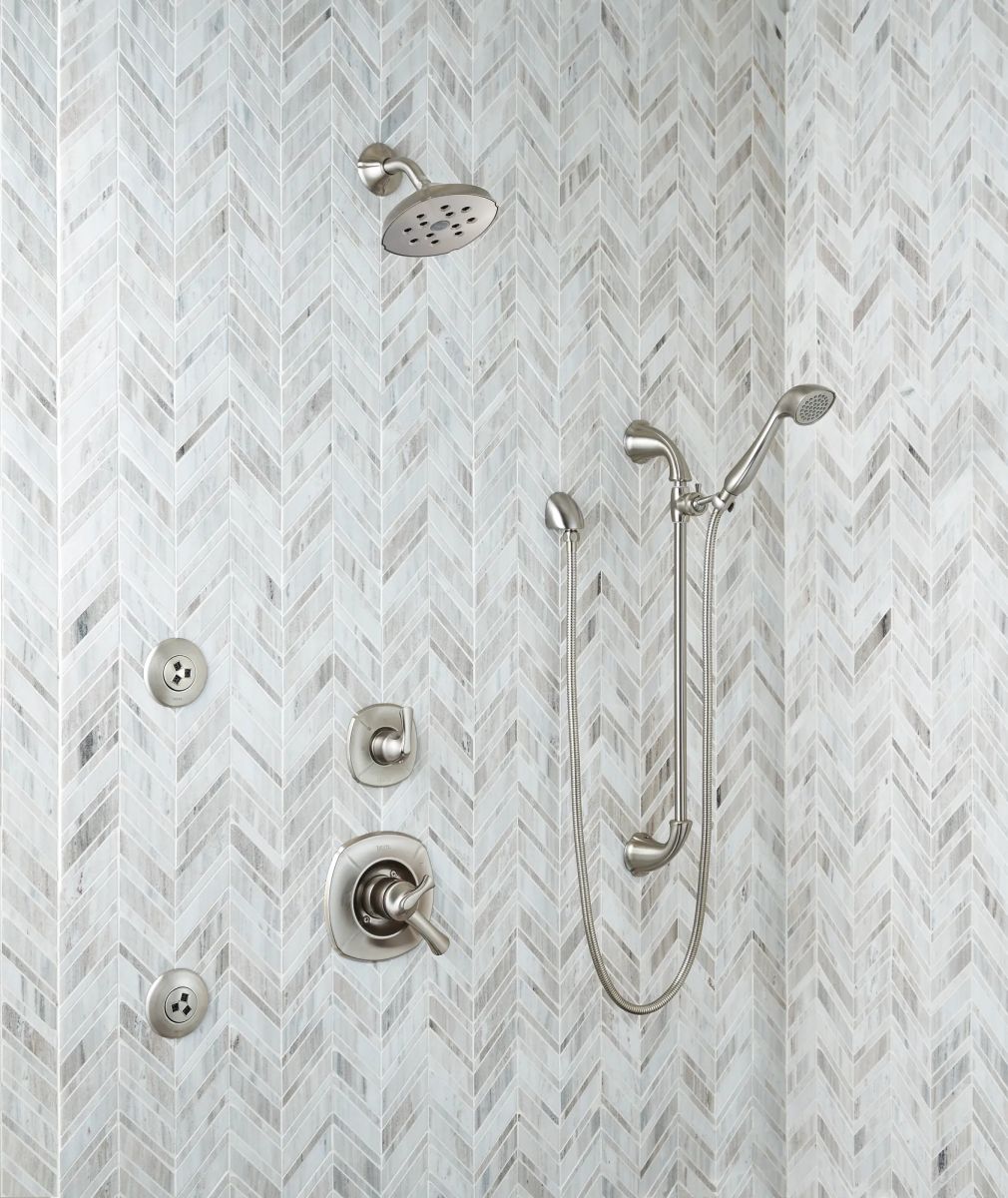 DELTA Universal Showering Components Wall Elbow for Hand Shower — Stainless