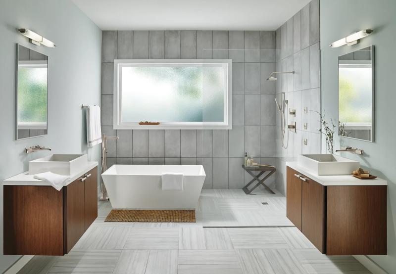 DELTA Ara TempAssure 17T Series H2OKINETIC Shower Trim — Stainless